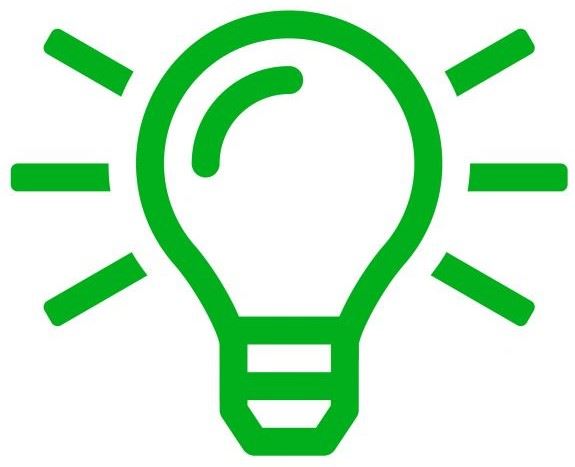 Green Light Bulb
