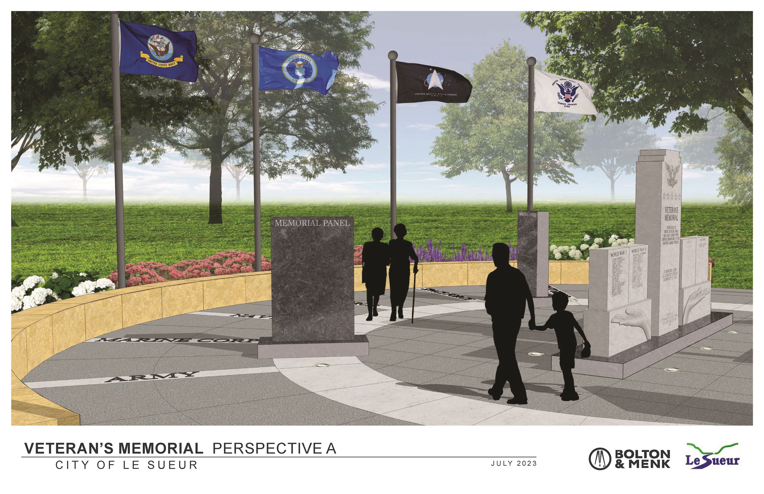 Veterans Memorial Concept 3