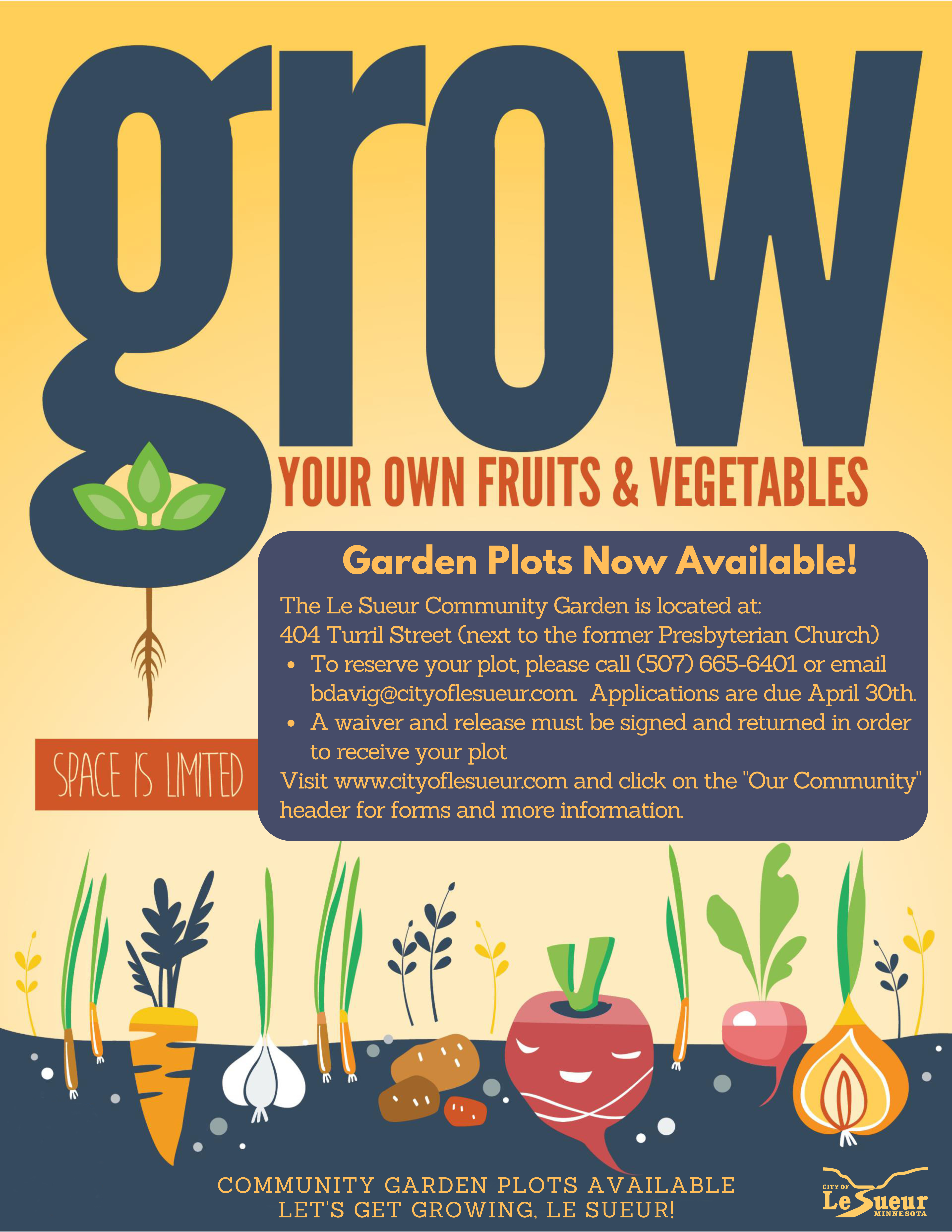 Community Garden Flyer