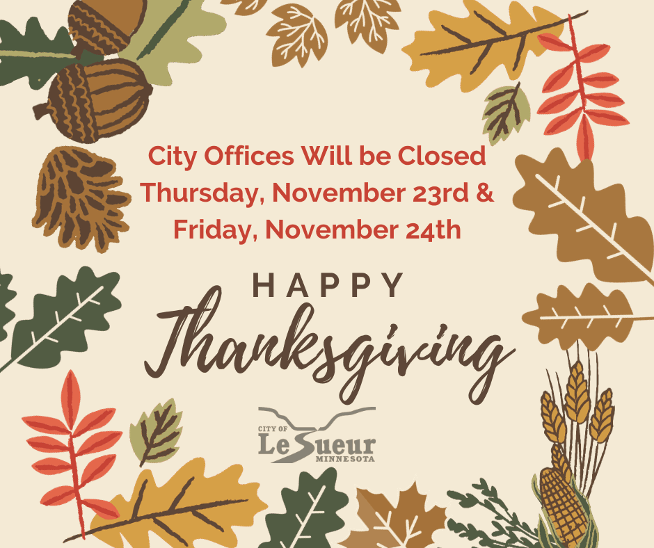 Thanksgiving Closed Sign (FB Post)